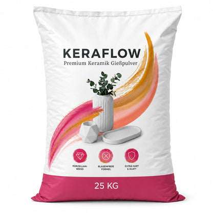 Keramik Gießpulver Weiß